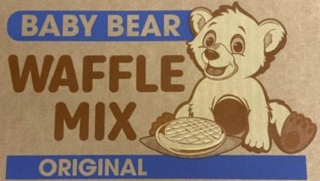 BABY BEAR WAFFLE MIX ORIGINAL logo