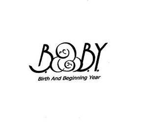 B.A.B.Y. BIRTH AND BEGINNING YEAR logo