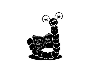 BABY BOOKWORMS TUMMY TO TODDLER TO FOREVER logo