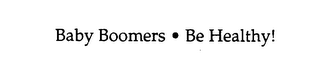 BABY BOOMER BE HEALTHY! logo
