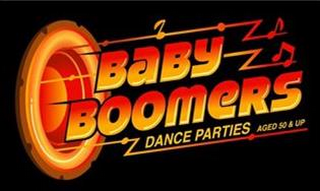 BABY BOOMERS DANCE PARTIES AGED 50 & UP logo