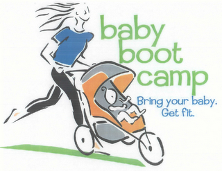 BABY BOOT CAMP. BRING YOUR BABY. GET FIT. logo