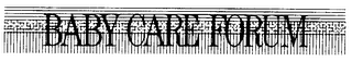 BABY CARE FORUM logo