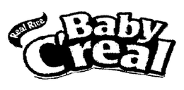 BABY C'REAL REAL RICE logo