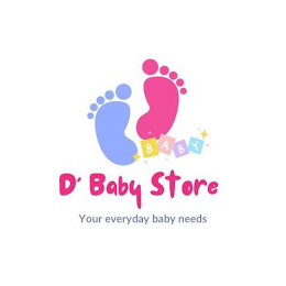BABY D' BABY STORE YOUR EVERYDAY BABY NEEDS logo
