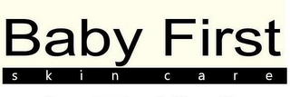 BABY FIRST SKIN CARE logo