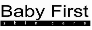 BABY FIRST SKIN CARE logo