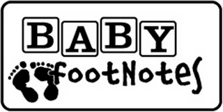 BABY FOOTNOTES logo