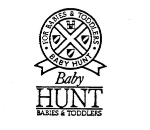 BABY HUNT BABIES & TODDLERS FOR BABIES & TODDLERS BABY HUNT logo
