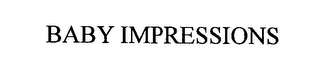 BABY IMPRESSIONS logo