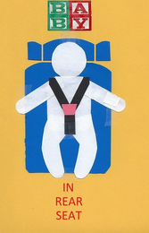 BABY IN REAR SEAT logo