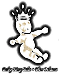 BABY KING CAKE NEW ORLEANS logo