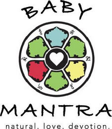 BABY MANTRA NATURAL. LOVE. DEVOTION. logo
