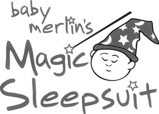 BABY MERLIN'S MAGIC SLEEPSUIT logo