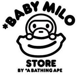 *BABY MILO STORE BY* A BATHING APE logo