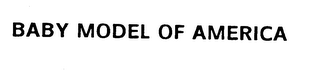 BABY MODEL OF AMERICA logo