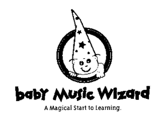 BABY MUSIC WIZARD A MAGICAL START TO LEARNING. logo