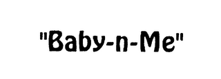"BABY-N-ME" logo