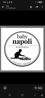 BABY NAPOLI PIZZERIA 100% ITALIAN INGREDIENTS logo