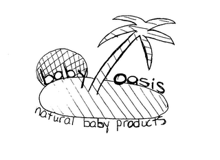 BABY OASIS NATURAL BABY PRODUCTS logo