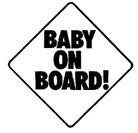BABY ON BOARD ! logo