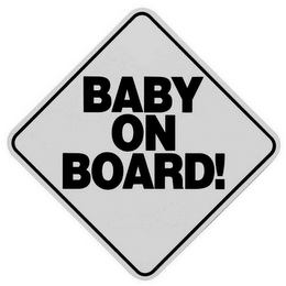 BABY ON BOARD! logo