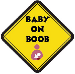 BABY ON BOOB logo
