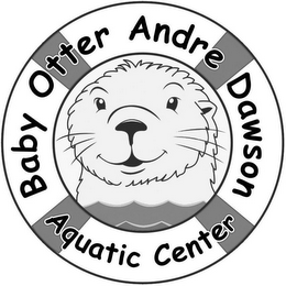 BABY OTTER ANDRE DAWSON AQUATIC CENTER logo