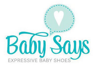 BABY SAYS EXPRESSIVE BABY SHOES logo