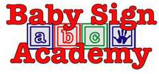 BABY SIGN ACADEMY A B C logo