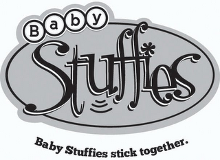 BABY STUFFIES BABY STUFFIES STICK TOGETHER. logo