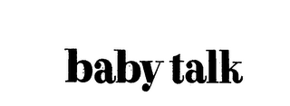 BABY TALK logo