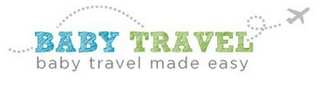 BABY TRAVEL BABY TRAVEL MADE EASY logo