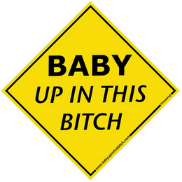 BABY UP IN THIS BITCH logo