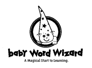 BABY WORD WIZARD A MAGICAL START TO LEARNING. logo