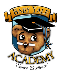 BABY YALE ACADEMY "EXPECT EXCELLENCE" logo
