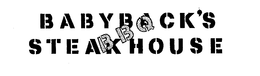 BABYBACK'S BBQ STEAKHOUSE logo