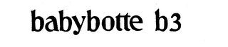 BABYBOTTE B3 logo