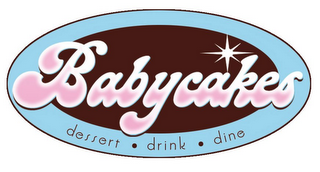BABYCAKES DESSERT · DRINK · DINE logo