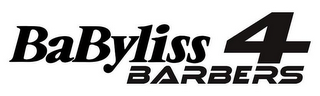 BABYLISS 4 BARBERS logo