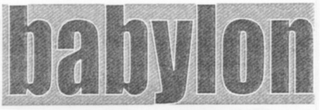 BABYLON logo