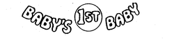BABY'S 1ST BABY logo