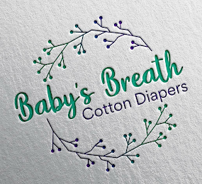 BABY'S BREATH COTTON DIAPERS logo
