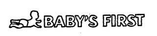 BABY'S FIRST logo