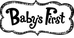 BABY'S FIRST logo