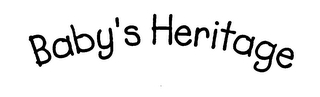 BABY'S HERITAGE logo