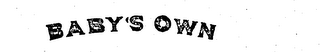 BABY'S OWN logo