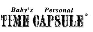 BABY'S PERSONAL TIME CAPSULE logo
