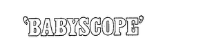 'BABYSCOPE' logo