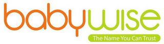 BABYWISE THE NAME YOU CAN TRUST logo